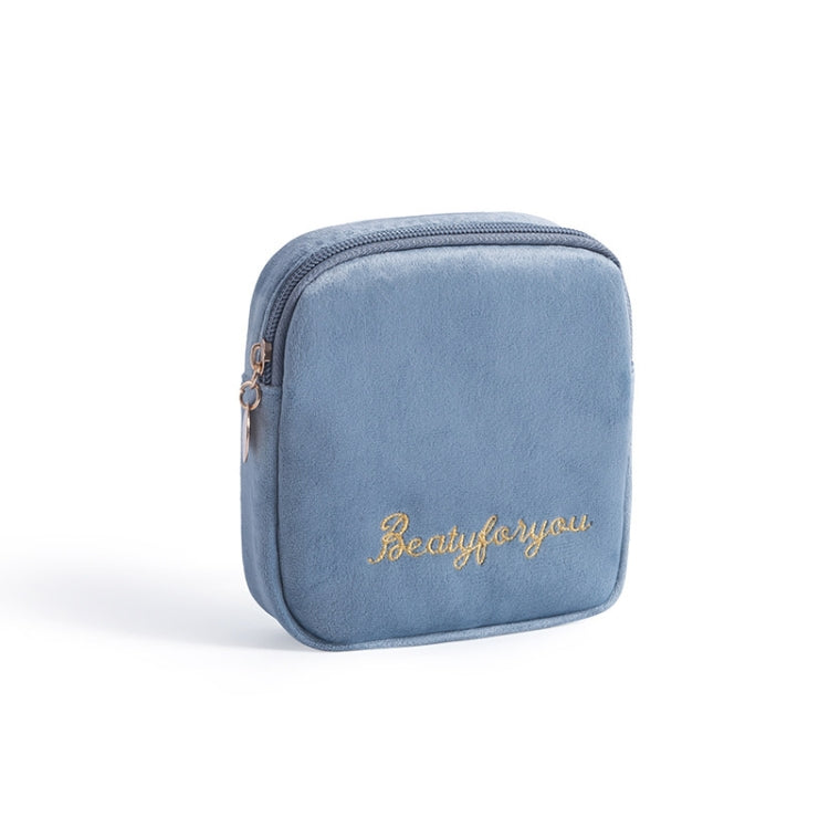 Plush Cloth Sanitary Napkin Storage Bag Sanitary Pad Storage Bag