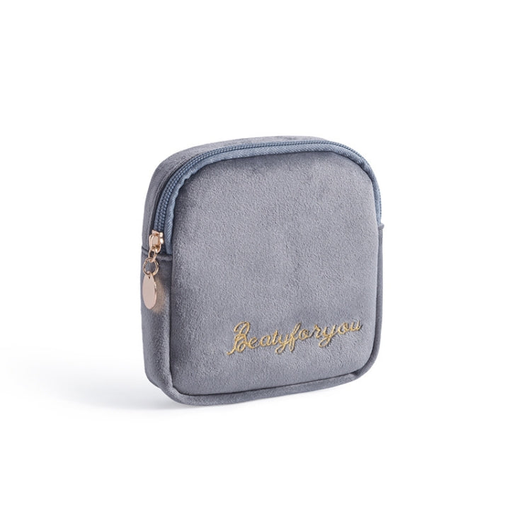 Plush Cloth Sanitary Napkin Storage Bag Sanitary Pad Storage Bag