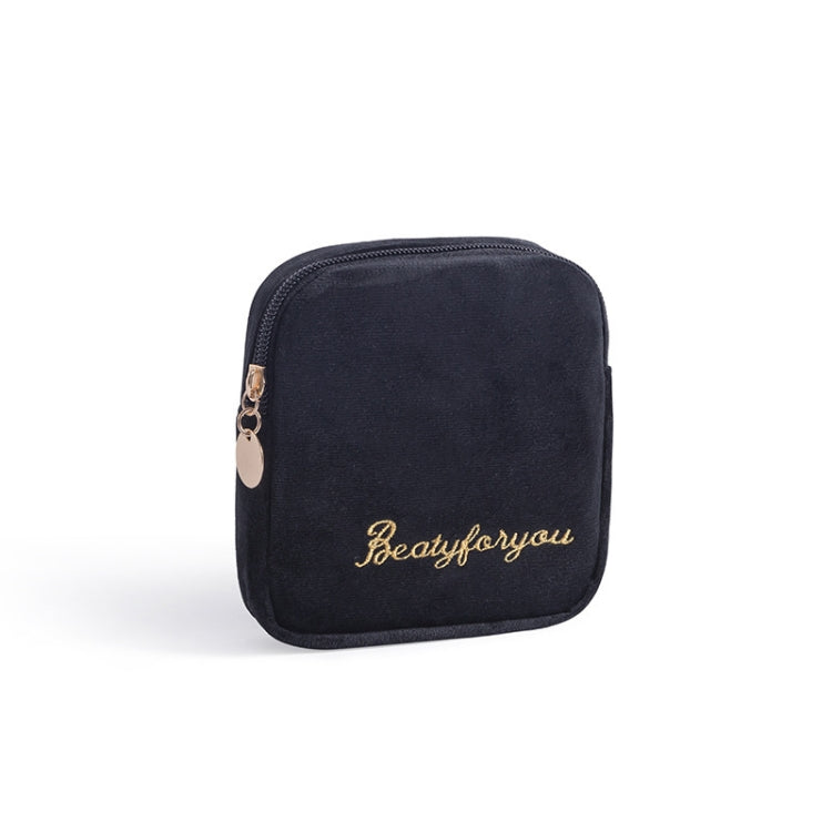 Plush Cloth Sanitary Napkin Storage Bag Sanitary Pad Storage Bag