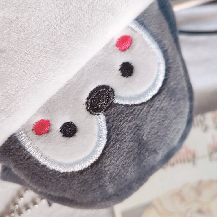 2pcs Cute Little Penguin Coin Purse Lipstick Data Cable Bag