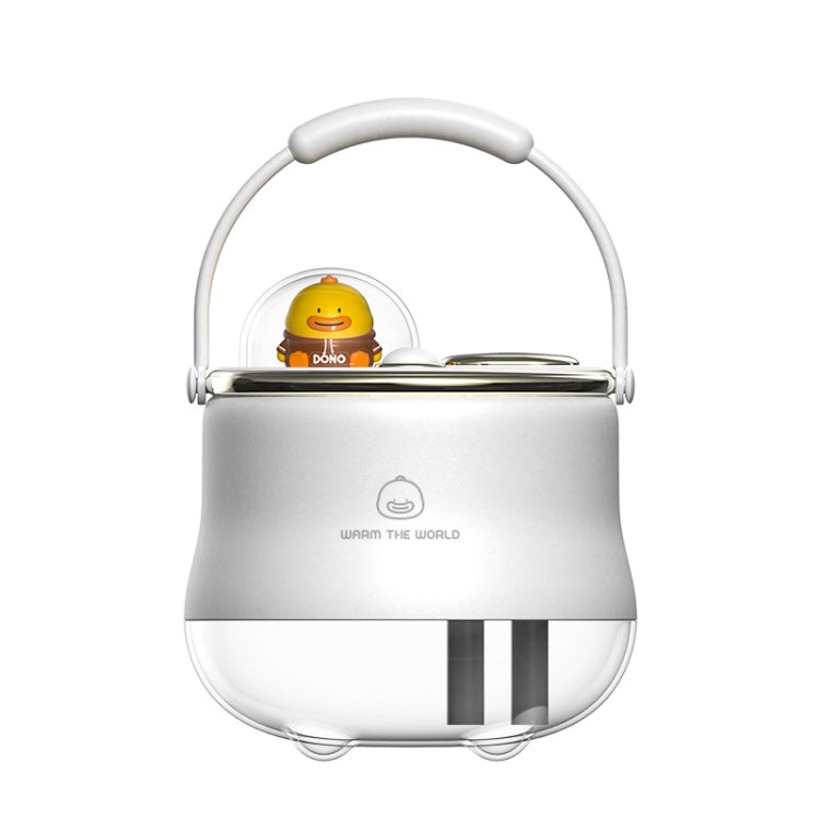 Icarerfamily F08 Cartoon Desktop Double Spray Humidifier with Night Light, Spec: