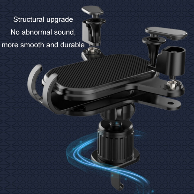 Versatile Car Air Vent Mobile Phone Holder with Adjustable Hook