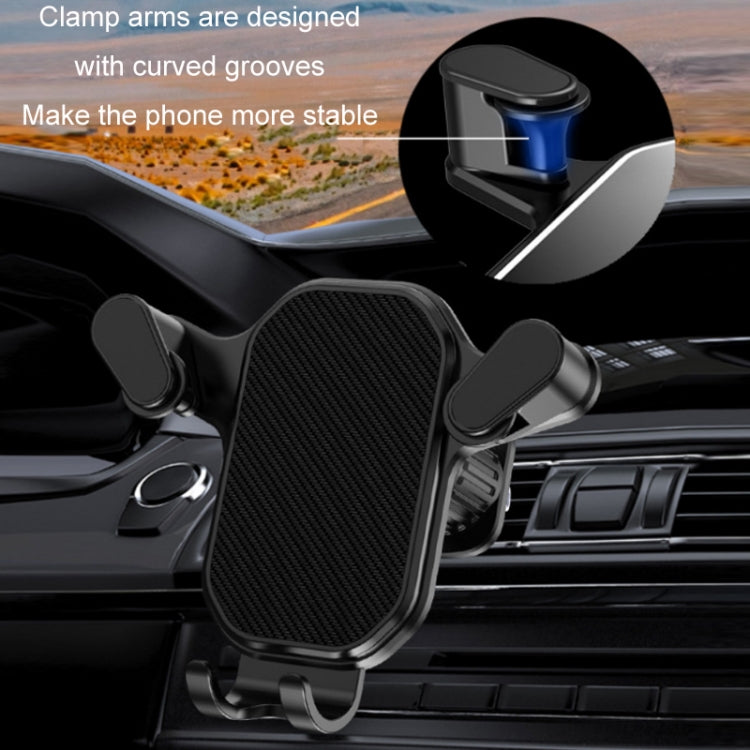 Versatile Car Air Vent Mobile Phone Holder with Adjustable Hook