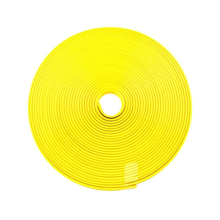 8m/roll Car Wheel General Sticker Modified Protection Sticker Anti-collision Strip, 1roll Purple, 1roll Blue, 1roll Green, 1roll Orange, 1roll Gray, 1roll White, 1roll Black, 1roll Red, 1roll Yellow, 1roll Pink