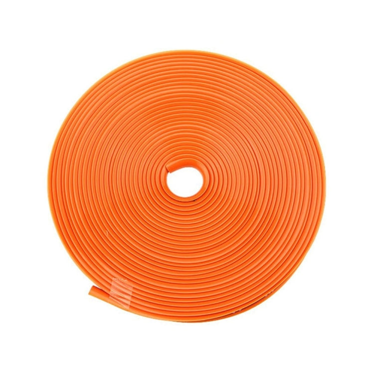 8m/roll Car Wheel General Sticker Modified Protection Sticker Anti-collision Strip, 1roll Purple, 1roll Blue, 1roll Green, 1roll Orange, 1roll Gray, 1roll White, 1roll Black, 1roll Red, 1roll Yellow, 1roll Pink