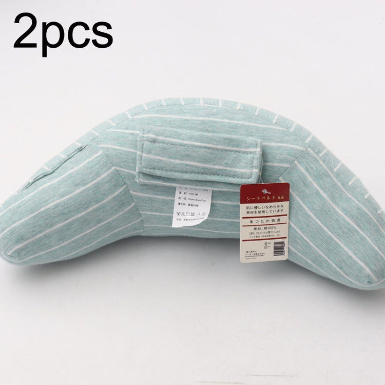 2-Pack Kids' Neck Support Pillows for Comfortable Car Journeys