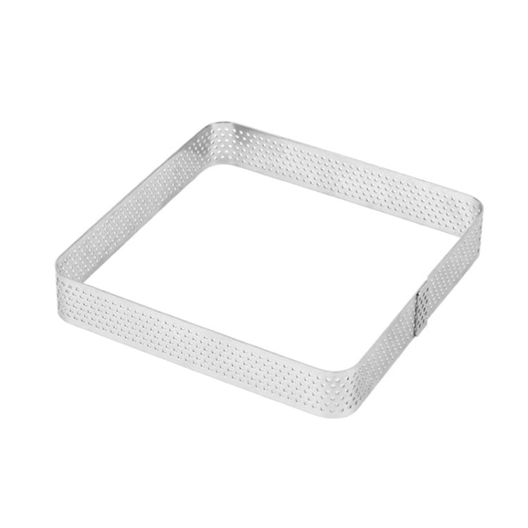 BN1006 Stainless Steel Mousse Circle Thickened Perforated Cake Mold DIY Baking Tools