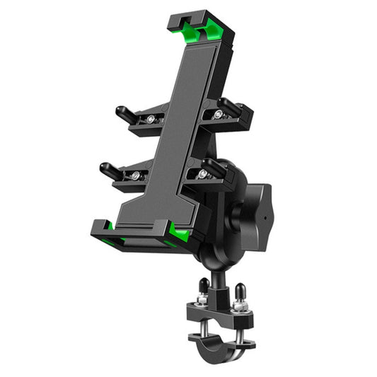 A02 Motorcycle Mobile Phone Navigation Bracket Car Riding Anti-shock Aluminum Alloy Rack