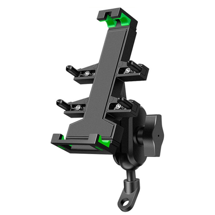 A02 Motorcycle Mobile Phone Navigation Bracket Car Riding Anti-shock Aluminum Alloy Rack
