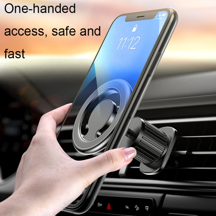 Revolutionary D19 Magnetic Car Phone Holder with 360° Rotation – Sleek & Compact Design
