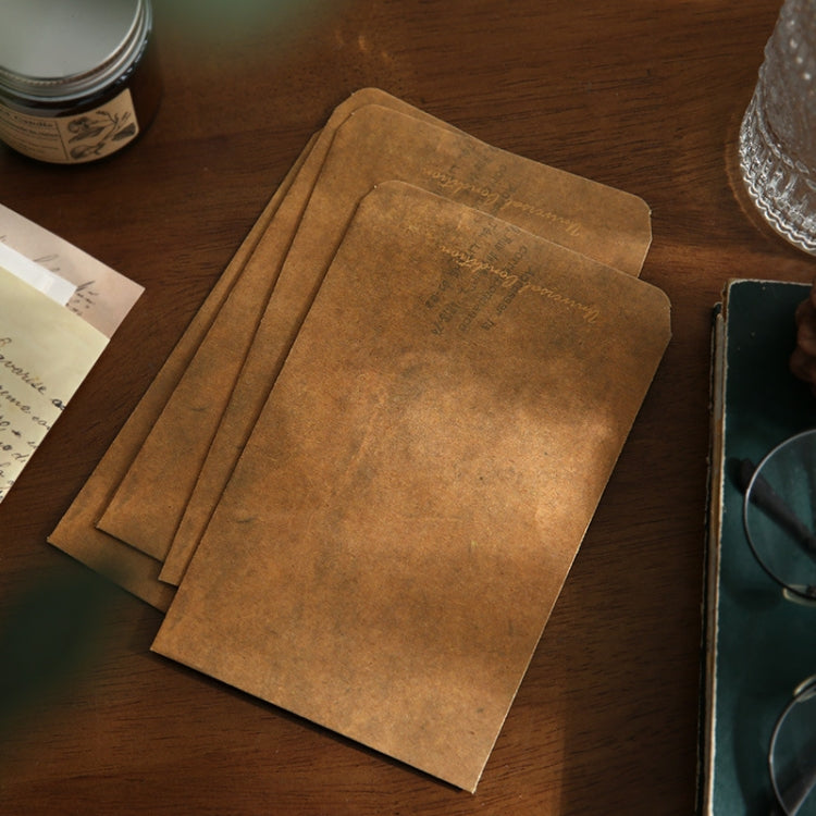 50pcs B11 Retro Style Kraft Paper Envelope Postcard Invitation Letter Stationery