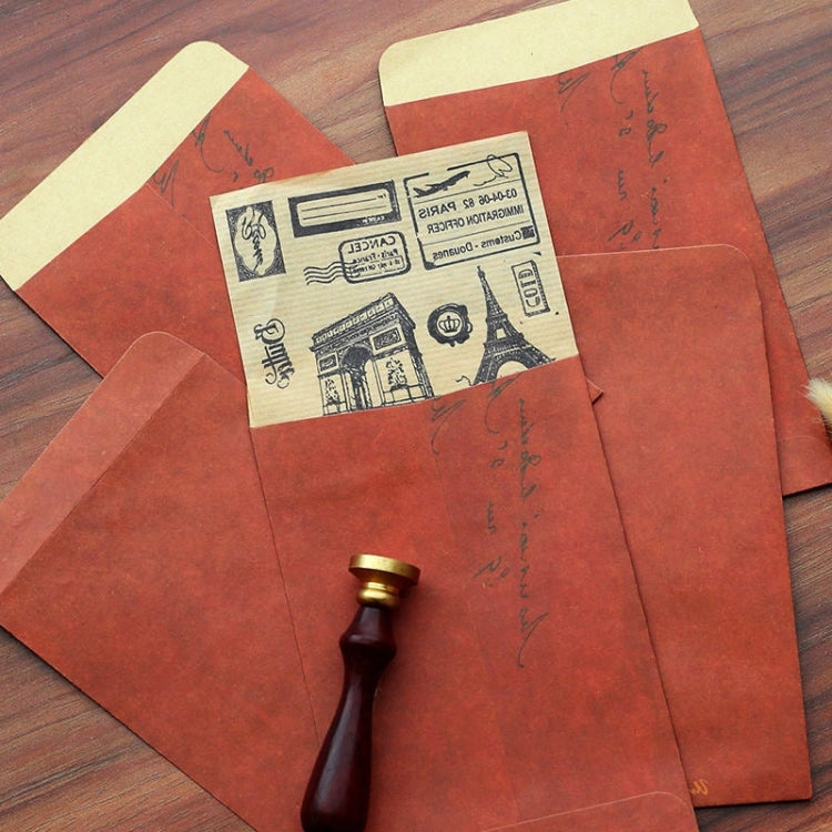50pcs B11 Retro Style Kraft Paper Envelope Postcard Invitation Letter Stationery