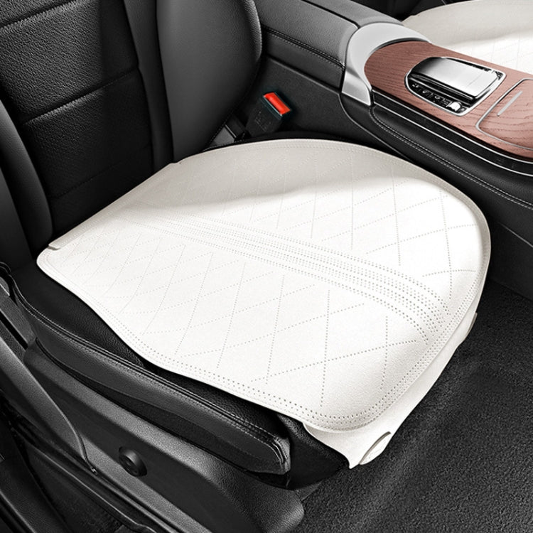 All-Season Flip-Fur Car Seat Cushion with Breathable Ventilation