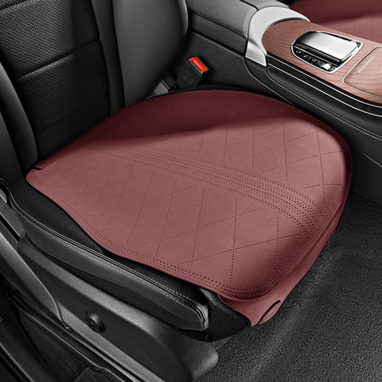 All-Season Flip-Fur Car Seat Cushion with Breathable Ventilation