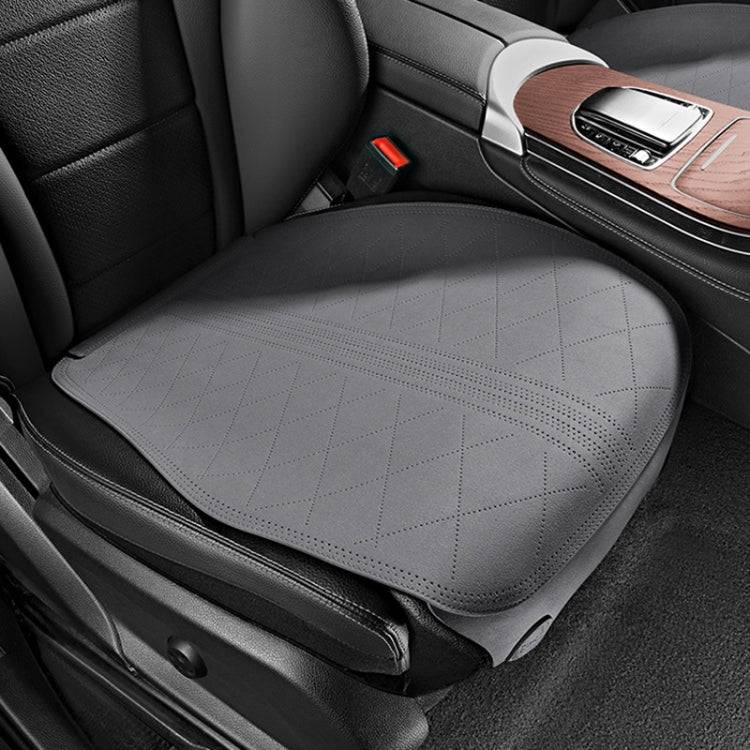 All-Season Flip-Fur Car Seat Cushion with Breathable Ventilation