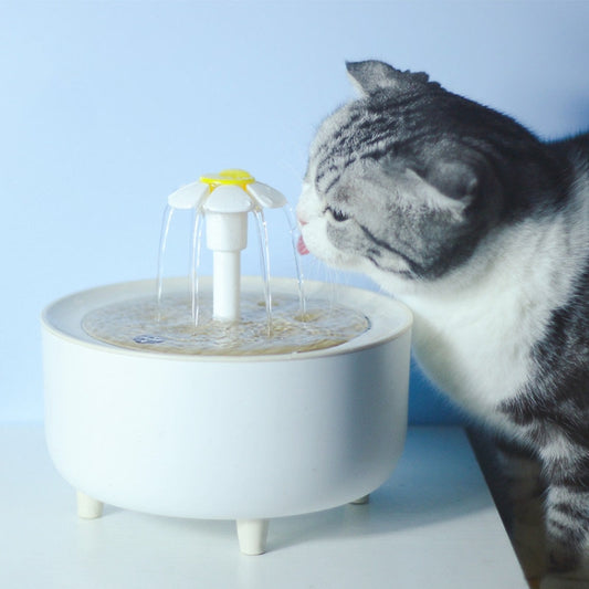 346578 Pets Automatic Circulation Filter Cat Flowing Drinking Fundation, Spec: