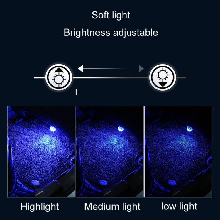 Car Modification Wireless Colorful Remote Control Atmosphere Light