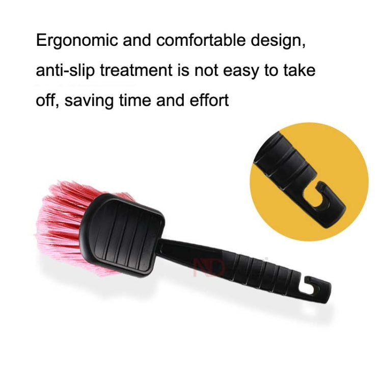 W-0272 Multifunctional Long Hair Cleaning Soft Car Tire Brush