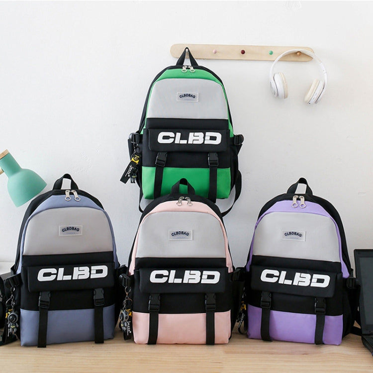 4 In 1 Students Lightweight Shoulder Bag Backpack Large Capacity Schoolbag