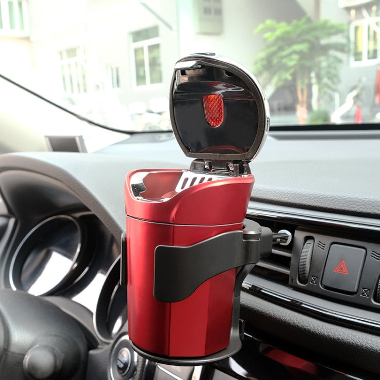 Adjustable Multi-Functional Car Cup Holder and Ashtray for Air Conditioning Outlet