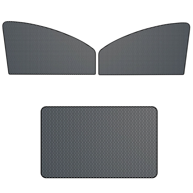 Magnetic Car Sunshade: Reflective Mesh Gauze for Heat Insulation and Privacy Protection