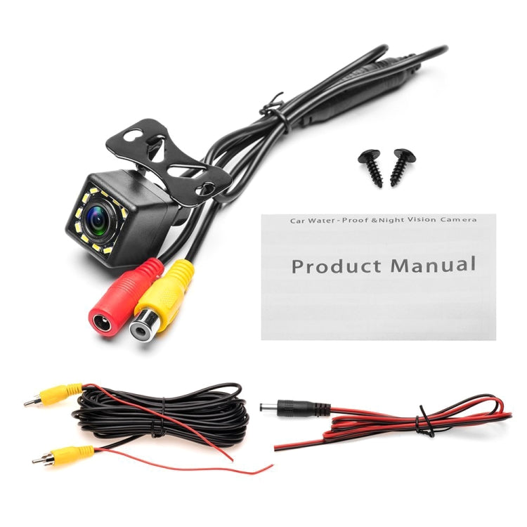 R0003 LED Fill Light External Reversing Video Camera HD Night Vision CCD Car Camera