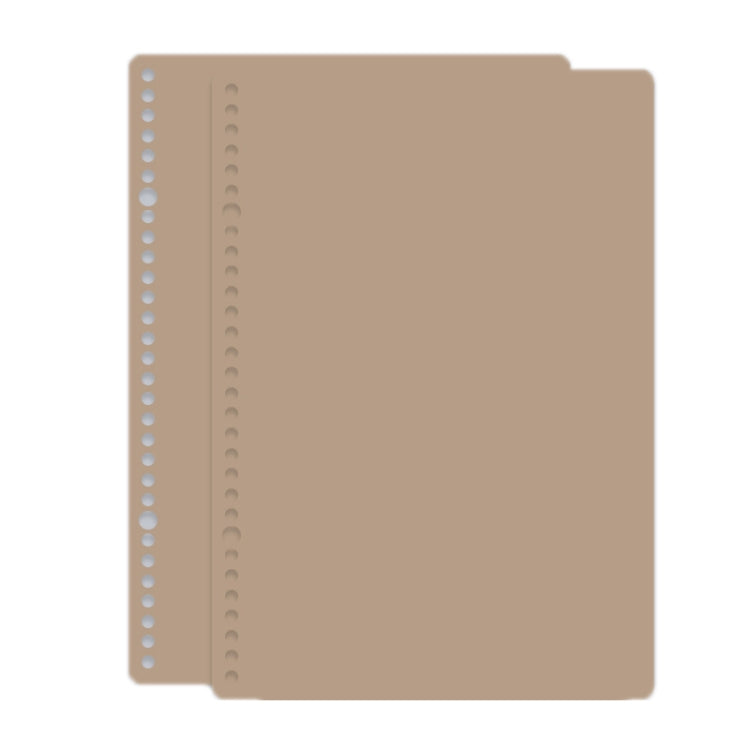 5sets Frosted Loose-Leaf Book Cover DIY Hand Book Cover, Series 2