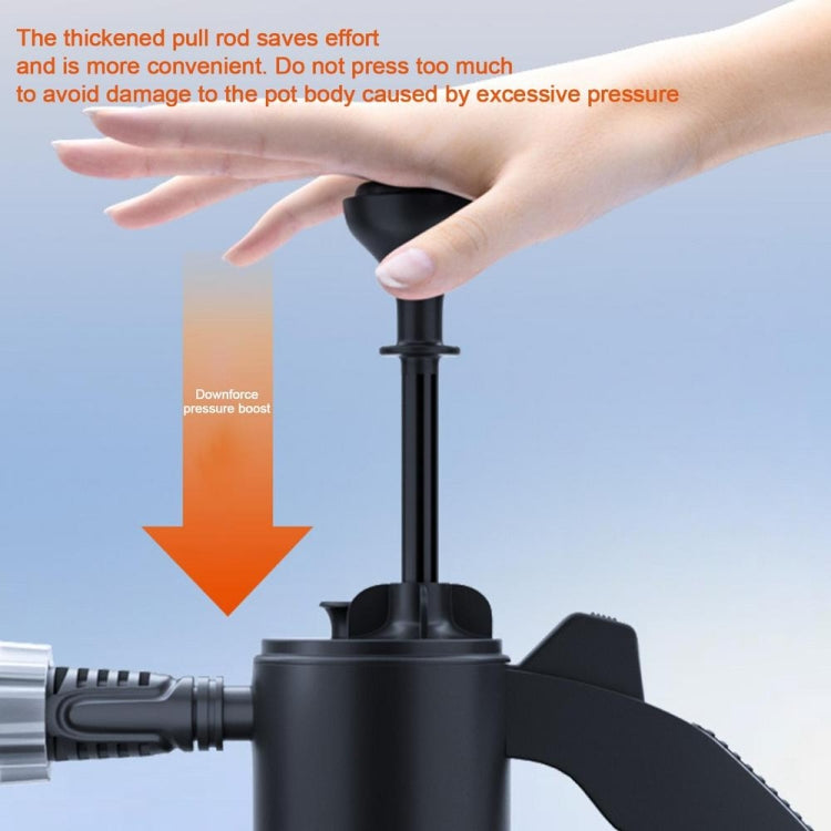 2L Foam Sprayer Pressure Spray Bottle for Car Washing Plants Watering Fertilizing