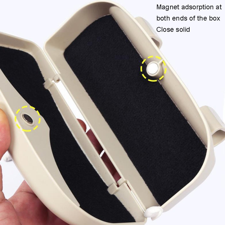 Versatile Car Sunglasses Holder with Ticket & Glasses Clamp