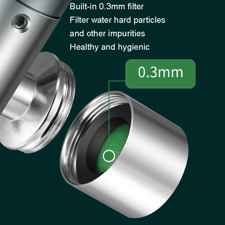 Faucet Universal Extender 1440 Degree Mechanical Arm Booster Head, Style: