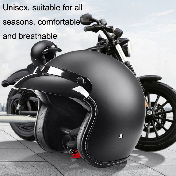 BYB 701 All Seasons Retro Motorcycle Helmet