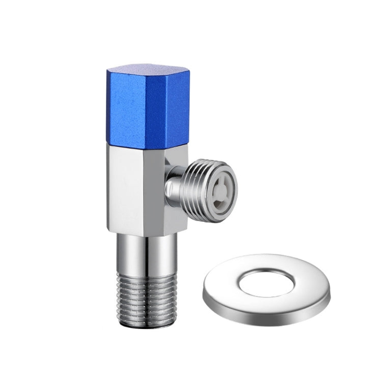 Eight Sides With Check Valve Pure Copper Angle Valve High Flow Water Inlet Valve