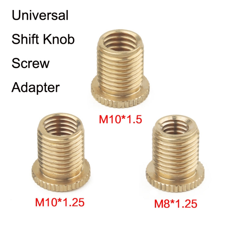 Universal Gear Shifter Adapter Kit - 10pcs Connector Nuts for Custom Shift Knobs