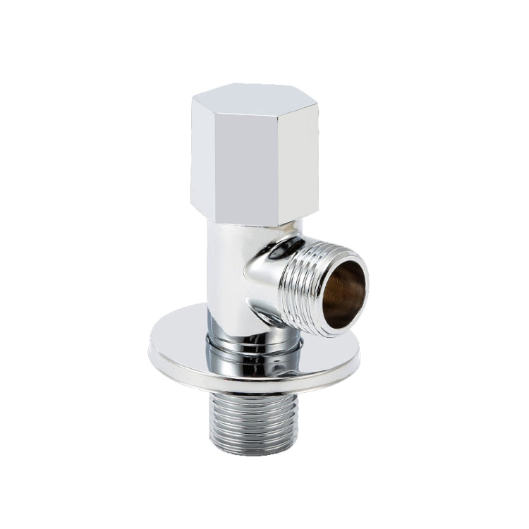 Hot and Cold Water Pipe Faucet 4 Points Water Stop Switch Valve