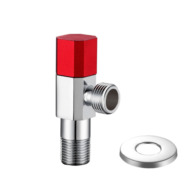 Hot and Cold Water Pipe Faucet 4 Points Water Stop Switch Valve