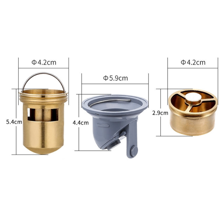 VP403 Thickened Electroplating Stainless Steel Floor Drain