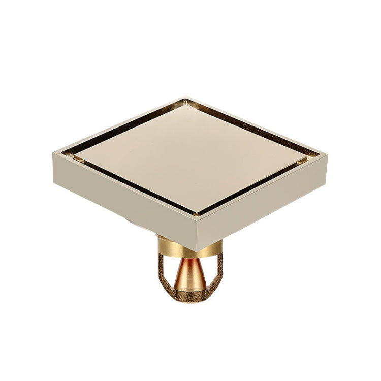 Bathroom Large Displacement Anti-odor Floor Drain, Style: