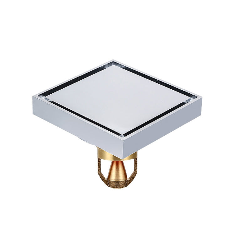 Bathroom Large Displacement Anti-odor Floor Drain, Style: