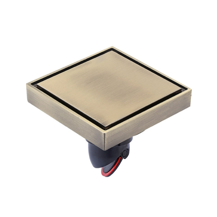 Bathroom Large Displacement Anti-odor Floor Drain, Style: