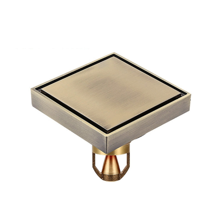 Bathroom Large Displacement Anti-odor Floor Drain, Style: