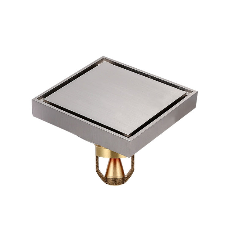 Bathroom Large Displacement Anti-odor Floor Drain, Style: