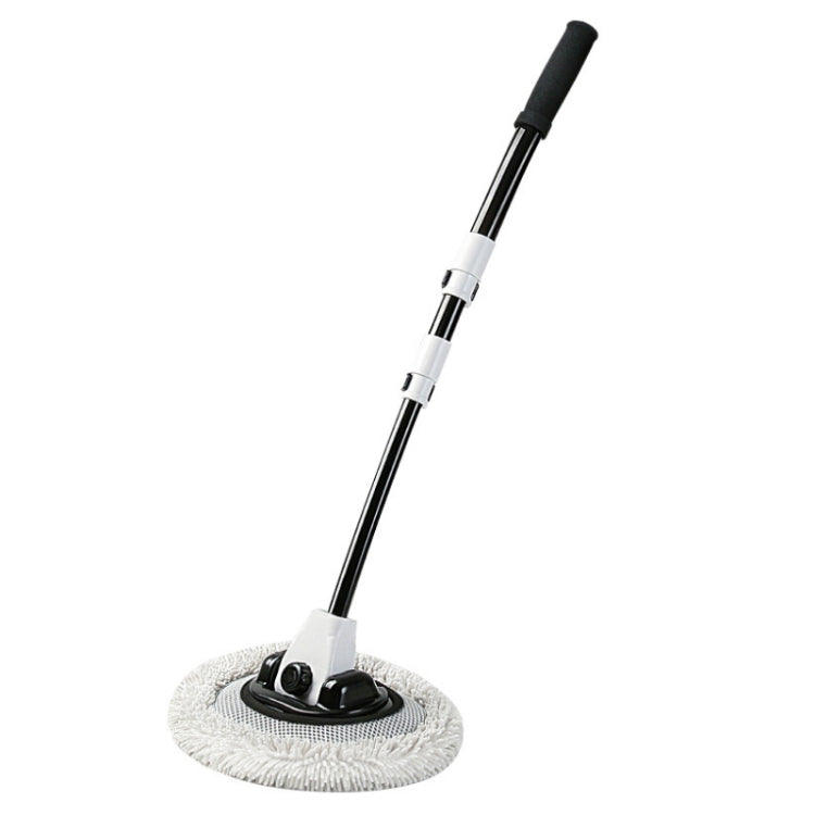 Soft Hair Curved Rod Car Wash Long Handle Telescopic Mop