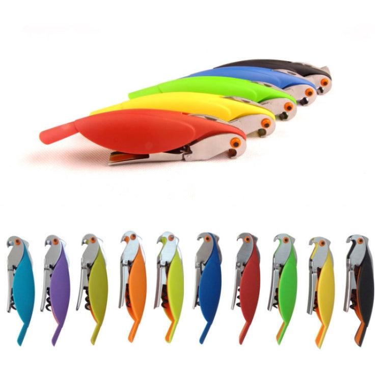 2pcs Parrot Shape Wine Bottle Opener Plastic Bottle Opener