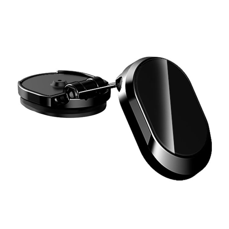 Compact Magnetic Phone Navigation Stand with 360-Degree Rotation