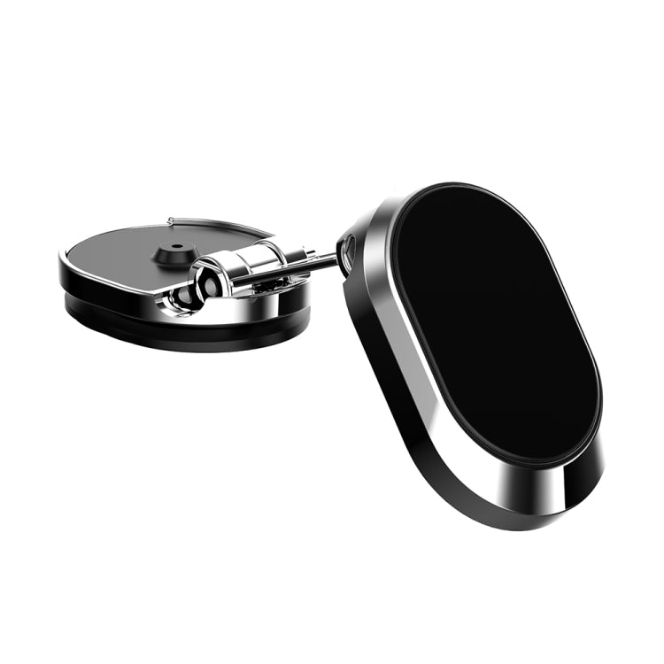 Compact Magnetic Phone Navigation Stand with 360-Degree Rotation