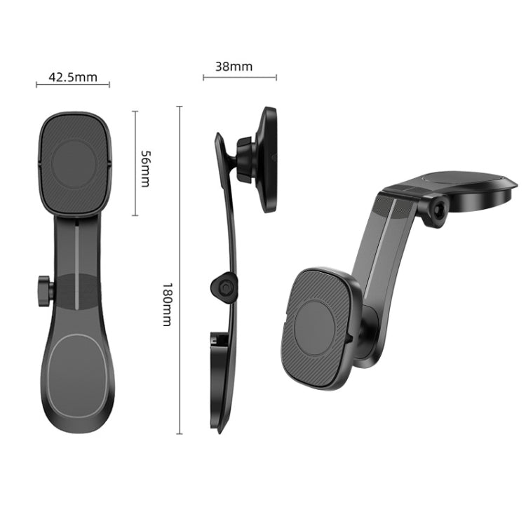 Versatile Magnetic Car Phone Mount with 360-Degree Rotation