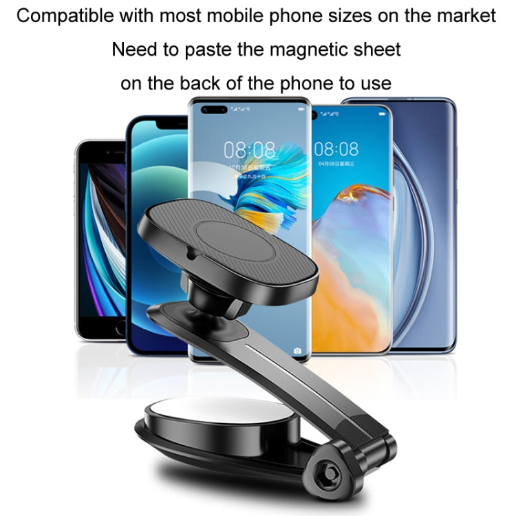 Versatile Magnetic Car Phone Mount with 360-Degree Rotation