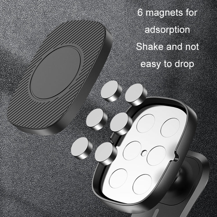 Versatile Magnetic Car Phone Mount with 360-Degree Rotation