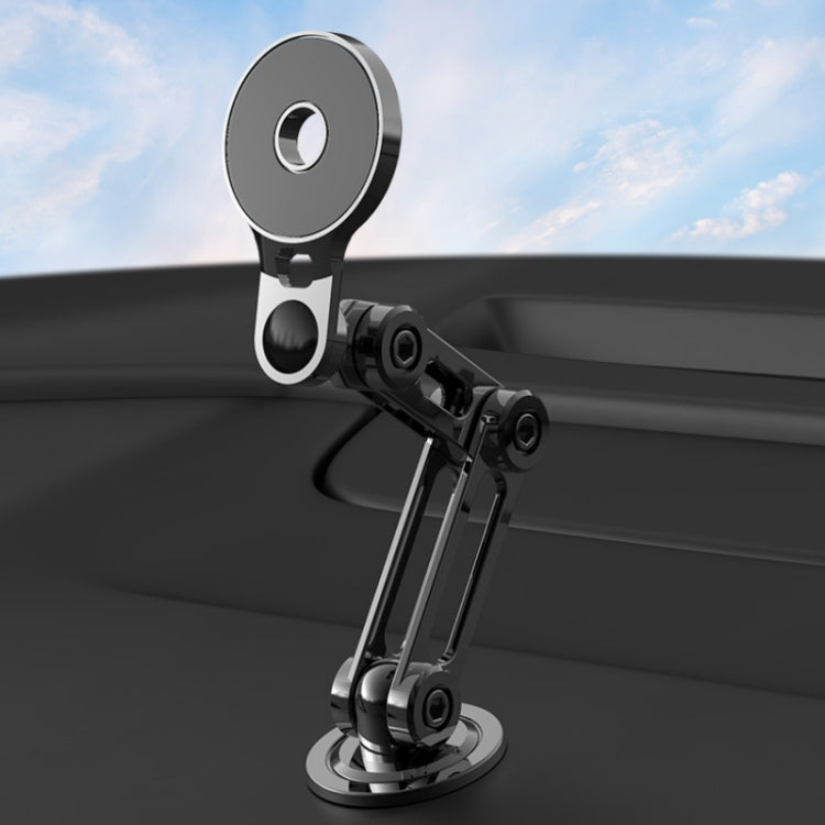 Magnetic Suction Adjustable Car Phone Holder with 18-Speed Rotation