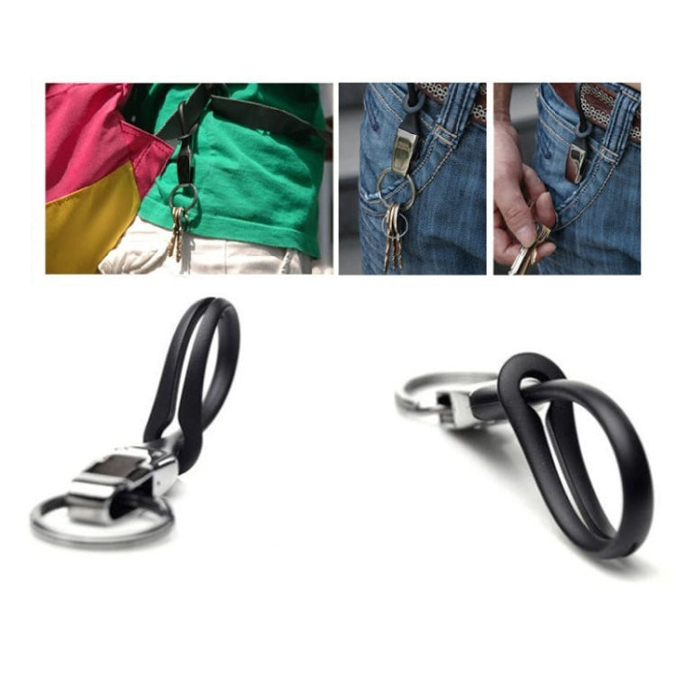 Sleek Second Generation Metal Keyring for Car Keys